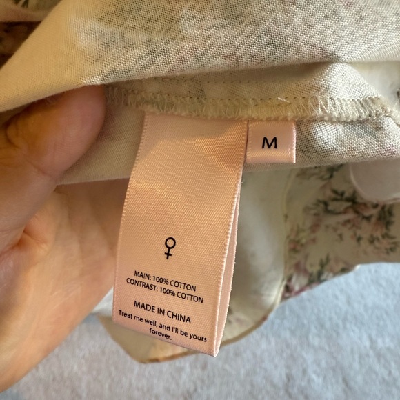 Selkie Floral Day Dress Size M no flaws - Picture 3 of 3